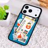 BOARDING PASS Phone Case for iPhone 17 Air 16 15 11 12 14 13 Pro Max Shockproof Cover