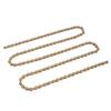 Mountain Bike Chain 10 Speed High Carbon Steel Gold Hollow Bike Speed Chain Replacement for Cycling