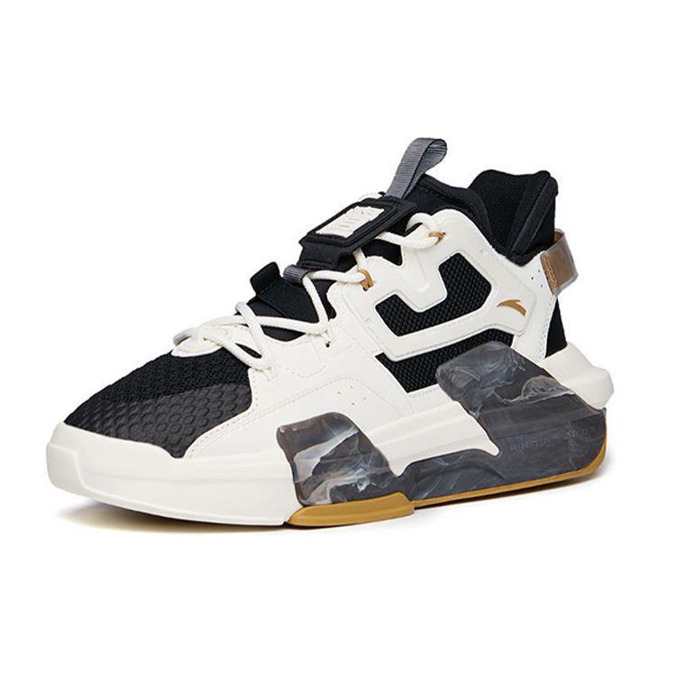 Anta Wang Yibo x Badao 3.0 Stone Men Sneakers White Black Red 112138081-5