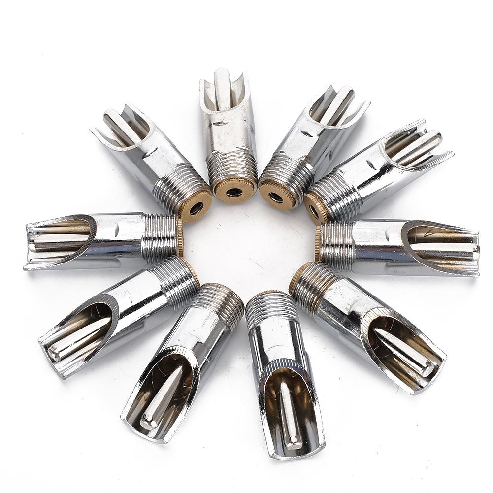 10Pcs Metal Duck Mouth Style Pig Waterer Pig Drinker Livestock Farm Accessories Supplies(Mouth Style Pig Waterer )