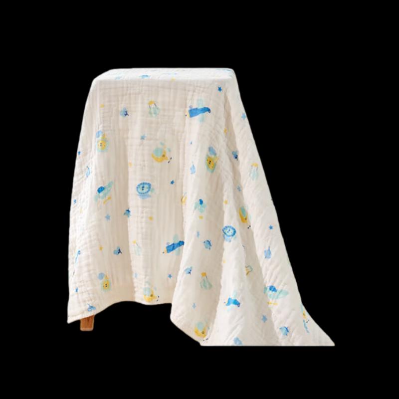 

PurCotton Puff Gauze Baby Bath Towel 2-Pack