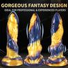 3IN1 Thrusting Dildo Vibrator Anal G-spot Vibrator Monster Dildo Remote Control 7 Modes Fantasy Dildo Adult Sex Toys for Women