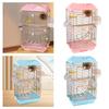 Bird Cage Birdcage Breathable Large Home Decor Parrot Cage Double Layer for Parakeets Parrotlet Lovebirds Finches Budgie