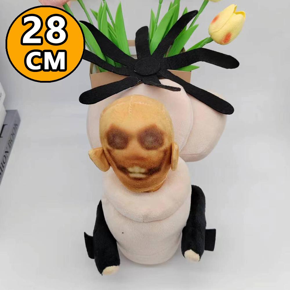 

63style Skibidi Туалет Плюшевая Мягкая Игрушка Оператор Телевизионный Человек Skibidi Dop Dop Да Да Титаны Camcordeman Speakerman Speaker Man Кукла