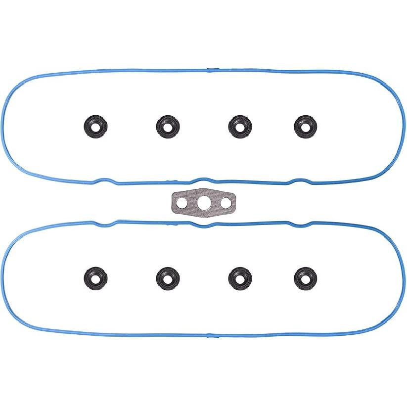 12637683 VS50504R for Chevy LS 5.3 Valve Cover Gasket 4.8 5.3 6.0 6.2L Silverado 1500 2500 3500 Suburban Tahoe Trailblazer GMC Sierra Yukon Envoy