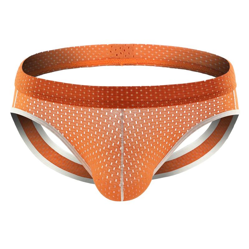 Sexy  Men's Jock Strap Breathable Underwear Backless Jockstrap Briefs Underpants Thong