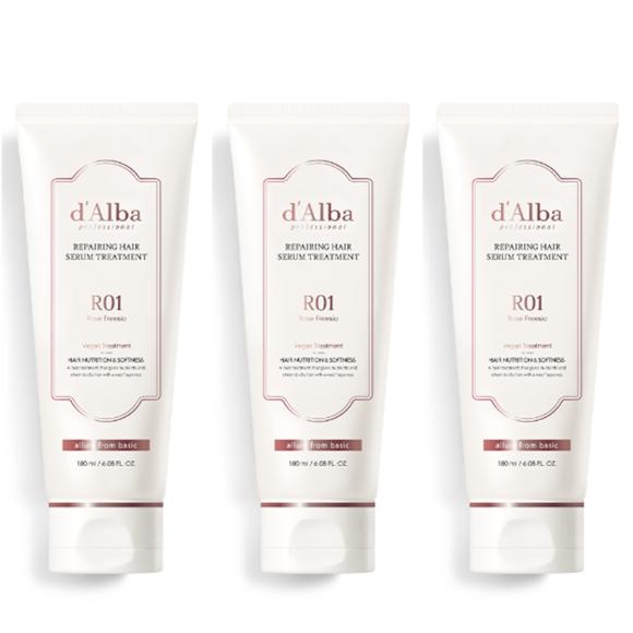 d Alba Premium Vegan Восстанавливающая сыворотка для волос 180 мл (3 варианта) 3PCS