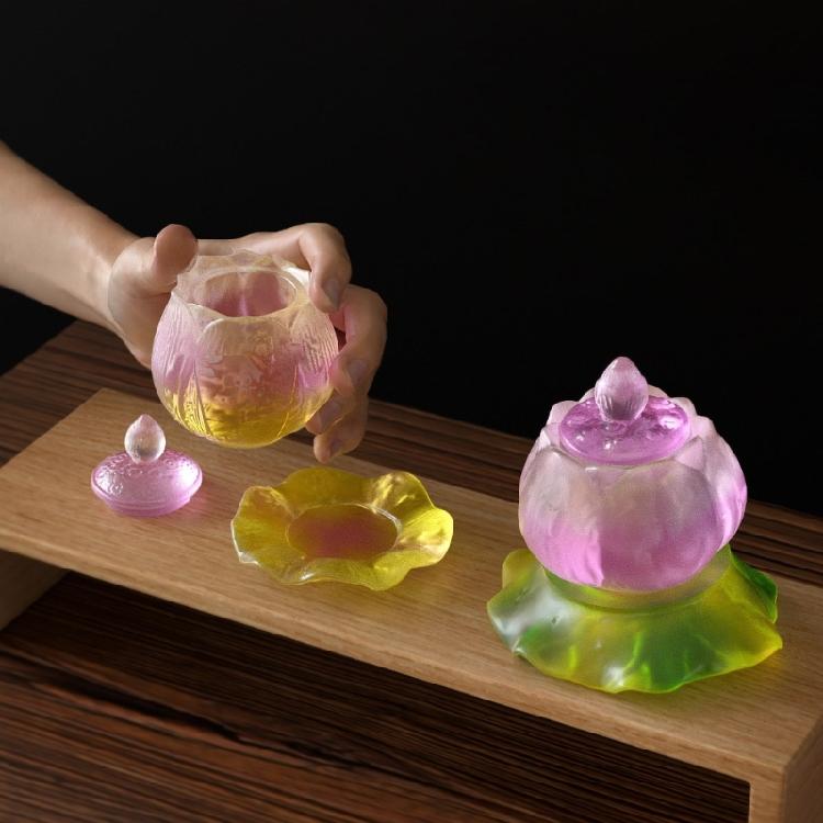 Duża silikonowa forma pojemnikowa Lotosy Kwiatowy słoik do przechowywania formy Formy na świeczniki z żywicy epoksydowej Ręcznie robiona dekoracja domu