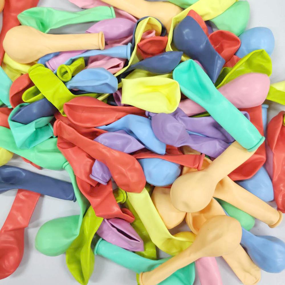 5 Inch Round Macaron Thickened Latex Balloon, Small Birthday Party Wedding Decoration Opening Balloon