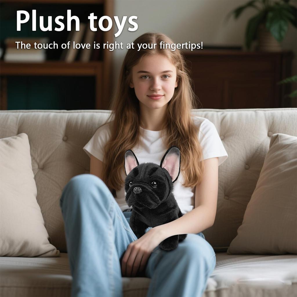 Plush Animals, Surreal Plush Dolls, Puppy Plush Toys, Children's Fun Gifts, Gifts Or Collectibles 8.66 Inches