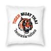 Muay Thai Gloves Thailand Boxing Fighter College  Square Pillowcase Pillow Cover Cushion Throw Pillow for Home Bedroom Car