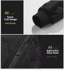 Men's Thick Lambskin Hooded Suit with Velvet Lining – Winter Warm, Cold-Proof Cotton Casual Trousers