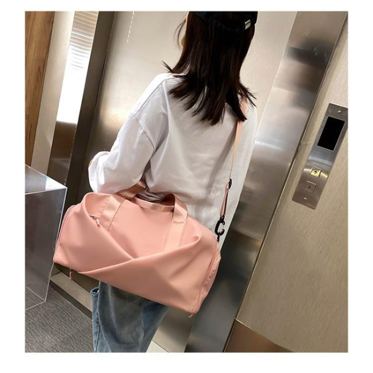 Geantă de antrenament cu depozitare cu separare uscat-umed, nouă de primăvară, capacitate mare, portabilă, geantă de bagaj, geantă pentru exerciții yoga, fitness, pentru bărbați și femei