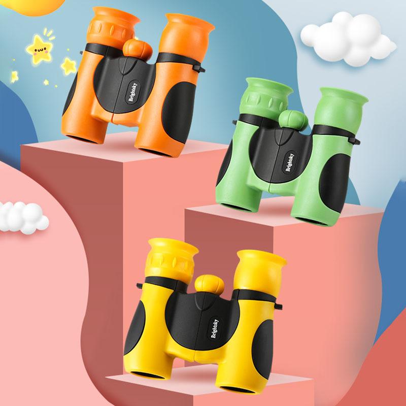 

Дитячі переносні кольорові окуляри Brightsky Factory оптом 8×21 бінокль. помаранчевий