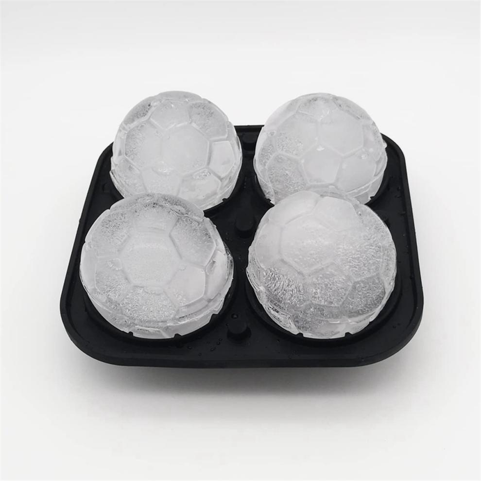Silicone Rugby Ice Tray Shape Whisky Ball Maker Hockey Mold