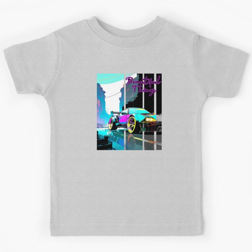 beautiful things, sports car Kids T-Shirt 100