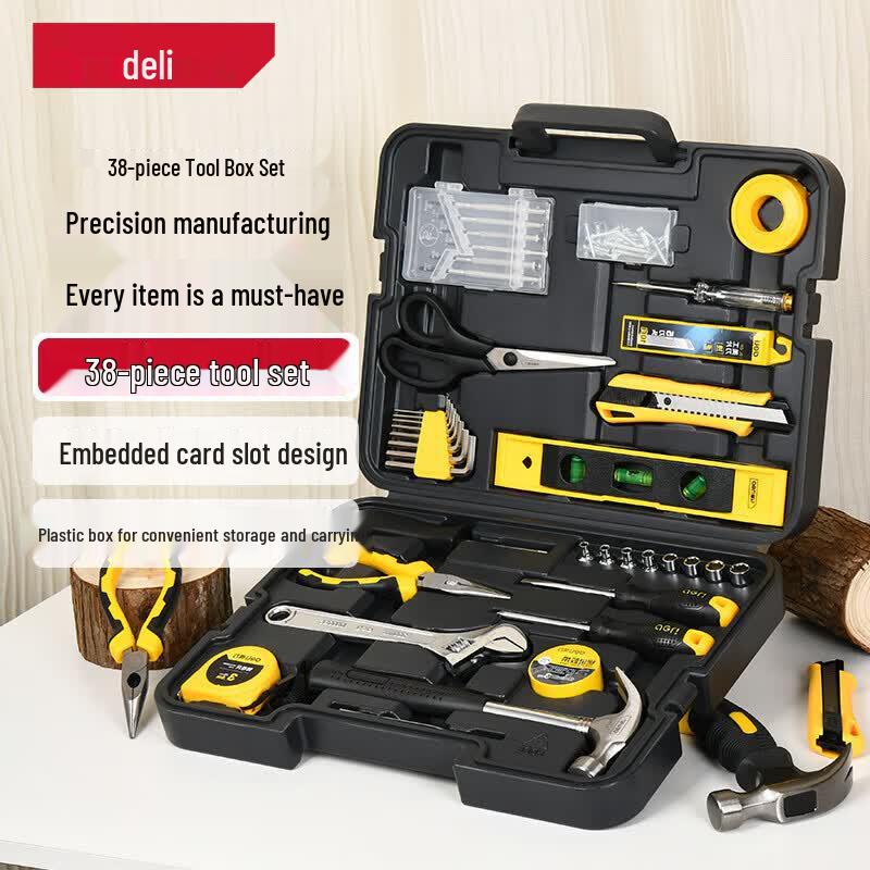 Deli 38-Piece Multi-functional Tool Set
