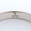 GUCCI Square G Ring Fork Ring vintage Silver925 #6.2(US Size) 6.5g Women Used