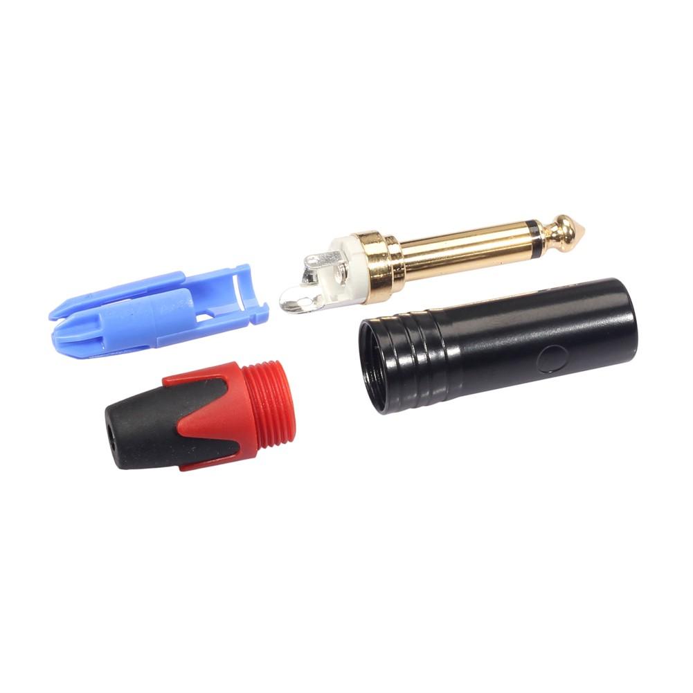 Premium 14 Inch Audio Connector for Video Recording Black/Red/Blue/Green
