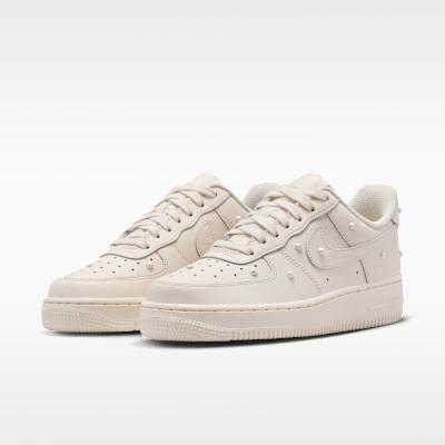 Women's Sneakers Nike Air Force 1 Breathable Low-top Skateboard Shoes Unisex Chalk White