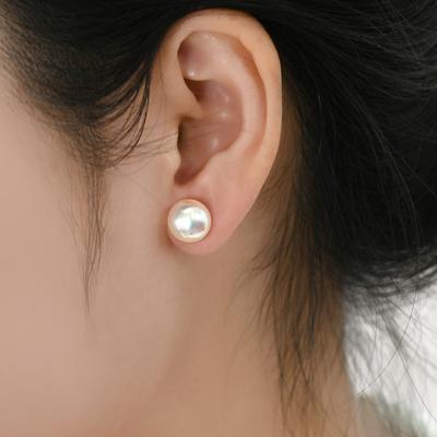 925 Sterling Silver Natural Freshwater Pearl Stud Earrings Fashion Jewelry for Women Gift