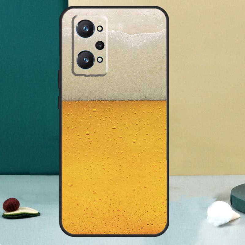 A Glass of Beer Alcohol For Realme 11 10 12 13 14 Pro Plus GT 7 6 5 Pro GT 6T C67 C61 C53 C51 C21Y C25S C75 C55 Case