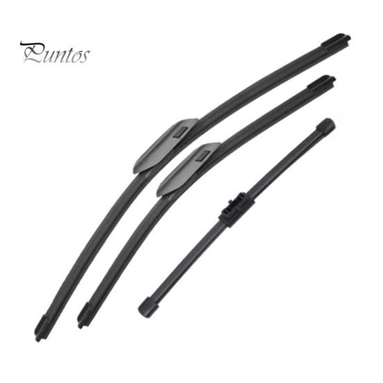 Car Window Cleaning 10/19/24 Inch Wiper Blades Set for Haval H6 2021-2022, 2Pcs Front Wipers Auto Parts & 1Pc Rear Wiper, Beamless Quiet Direct