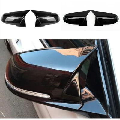 For BMW 1 2 3 4 X Series Rear View Side Mirror Cover F20 F21 F22 F23 F30 F32 F36 X1 E84 F87 M2 Carbon Fiber Pattern Accessories