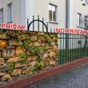 2D Greenery Stone Wall Backdrop for Outdoor Patio and Balcony Decor