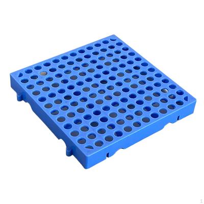 Plastic Pallet for Basement Storage,Breathable,Nestable Waterproof Grid Ventilation Floor