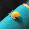 Yellow Lemon Enamel Brooches for Women Wedding Party Orange Casual Brooch Pins Gifts