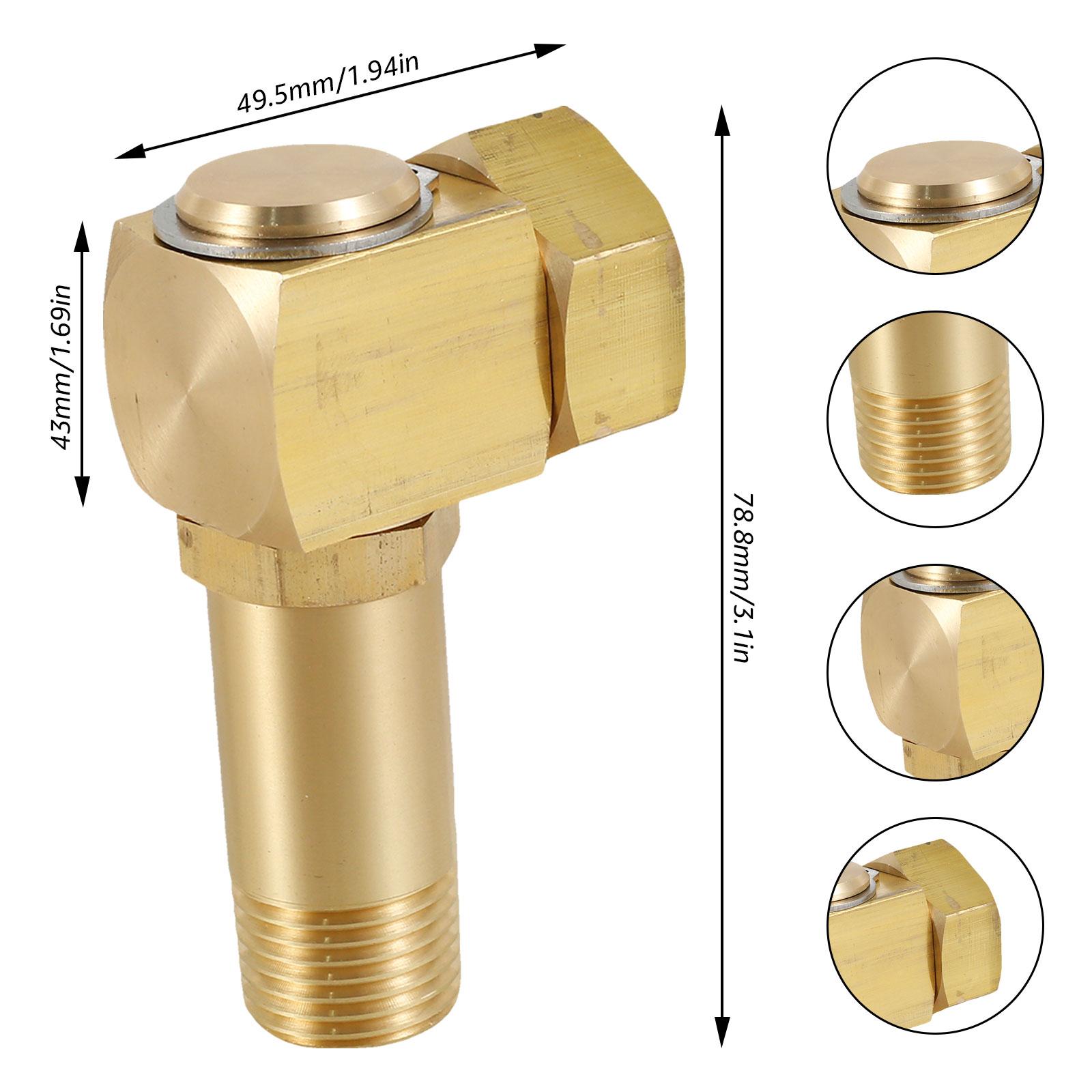 

2 шт/1 шт садовый шланг адаптер катушка части поворотный многоцелевой поворотный угловой соединитель запасные части фитинги латунные сменные