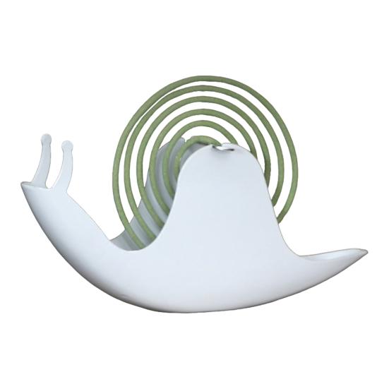 

Yousheng Snail Repellent Благовония Спиральный держатель для благовоний Сверхпрочная вешалка для благовоний Портативная настольная подставка для улавливания золы Подставка для украшения лотка белый