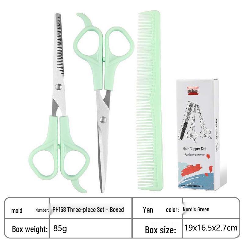 Pony Haarschneide- & Styling-Scheren-Set - Scheren & Ausdünnwerkzeuge aus Edelstahl