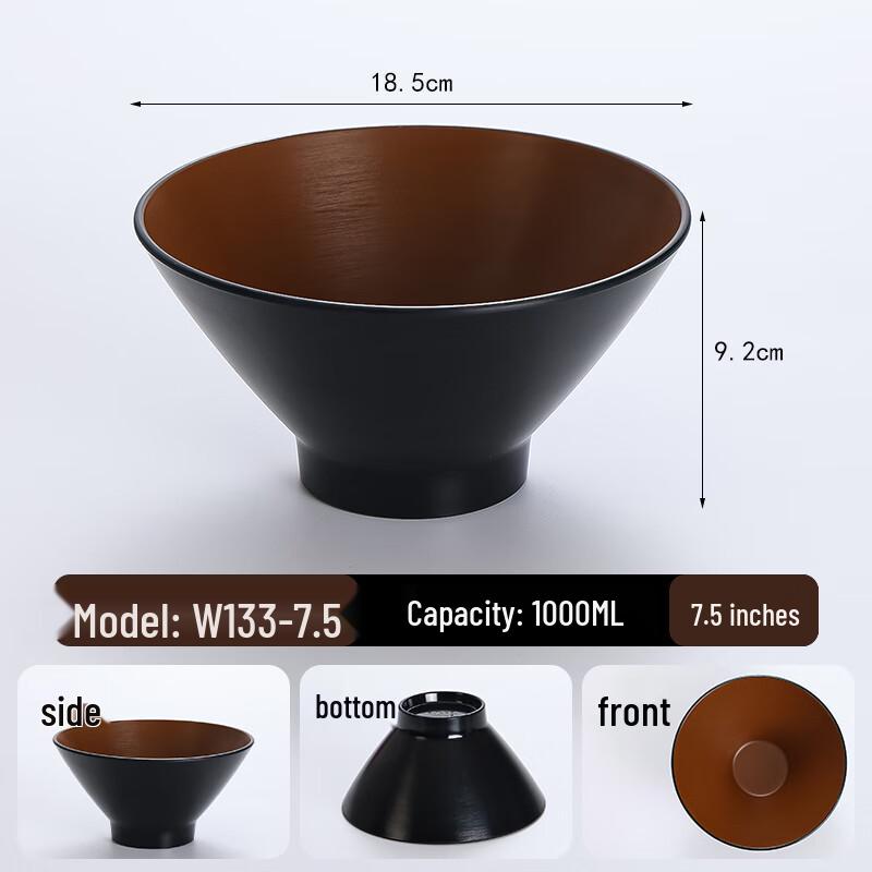 Melamine Ramen Noodle Bowl