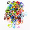 500Pcs Plastic Stitch Markers - Colorful Locking Knitting Needle Clips for Crochet & Sewing
