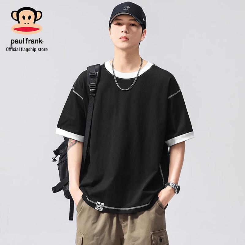 Paul Frank Men s Colorblock Heavyweight T-Shirt 3XL