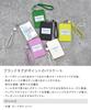 Altro Rose Silver Pass Case for Men and Women, Cute, Stylish, Simple, Leather and Synthetic Leather with Reel, Logo, Slim, Vertical Design, Korean,