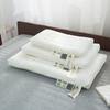 Ultra-Thin Low Profile Cotton Pillow Neck Support Sleep Aid Adult Child Student Home Use