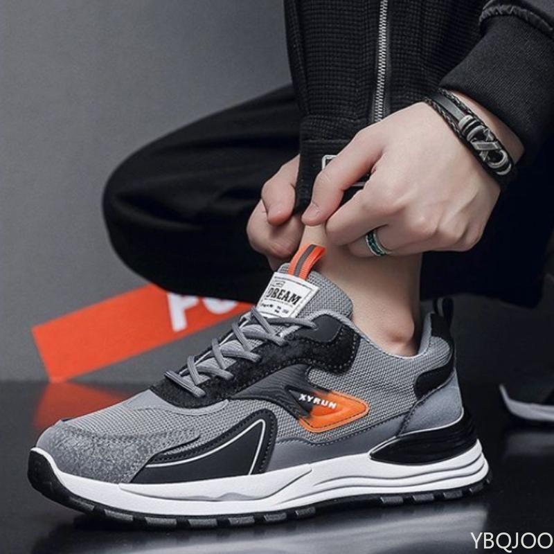 2026 Large Size Autumn Fashion New Item Breathable Casual Comfortable Men's Shoes Versatile Lightweight Flat Sports Men's Shoes