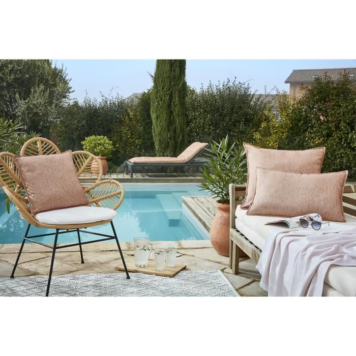 Housse De Coussin - Naia - 60 X 60 Cm - Déperlant - Résistant Aux UV - Lavable À 30°C