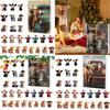 Weihnachts-Blindbox Mit Yak-Tier Acryl-Dekorationen Für Feiertagsbaum-Hänger Und Party-Geschenke