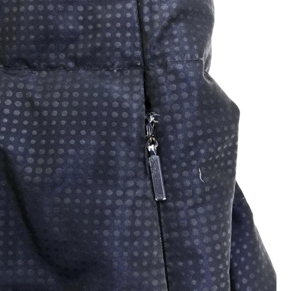Armani Exchange Dot Pattern Down Coat S Navy Women Used