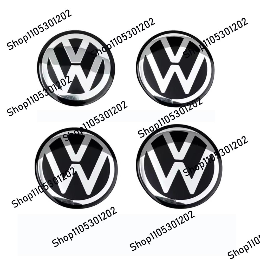 Naklejki na środek koła 3D, Odznaki, Akcesoria do VW CC Sagitar, Magotan 4 SZTUKI 56mm 60mm 65mm Jetta golf Golf8 Polo