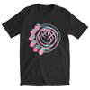 2026 Punk Street Art Smiley Face Tshirt Graffiti Color Splash Print Casual Rock Unisex Short Sleeve Tee