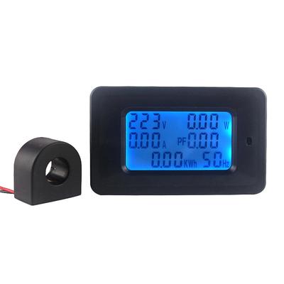 AC 22KW 110 220V Digital Voltmeter Ammeter 100A Current Voltage Meter Power Energy Amps
