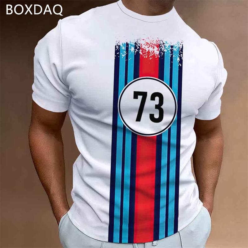 Мужская футболка с короткими рукавами и круглым вырезом — фото 6