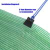 1~100pcs Butterfly Sunshade Net Clip Home Fence Installation Hook Greenhouse Film Sun Shading Net Clamp Outdoor Tent Hang Tongs
