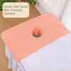 Thickened Beauty Salon Towel with Hole Headrest Pads SPA Massage Towel  Household Supplies