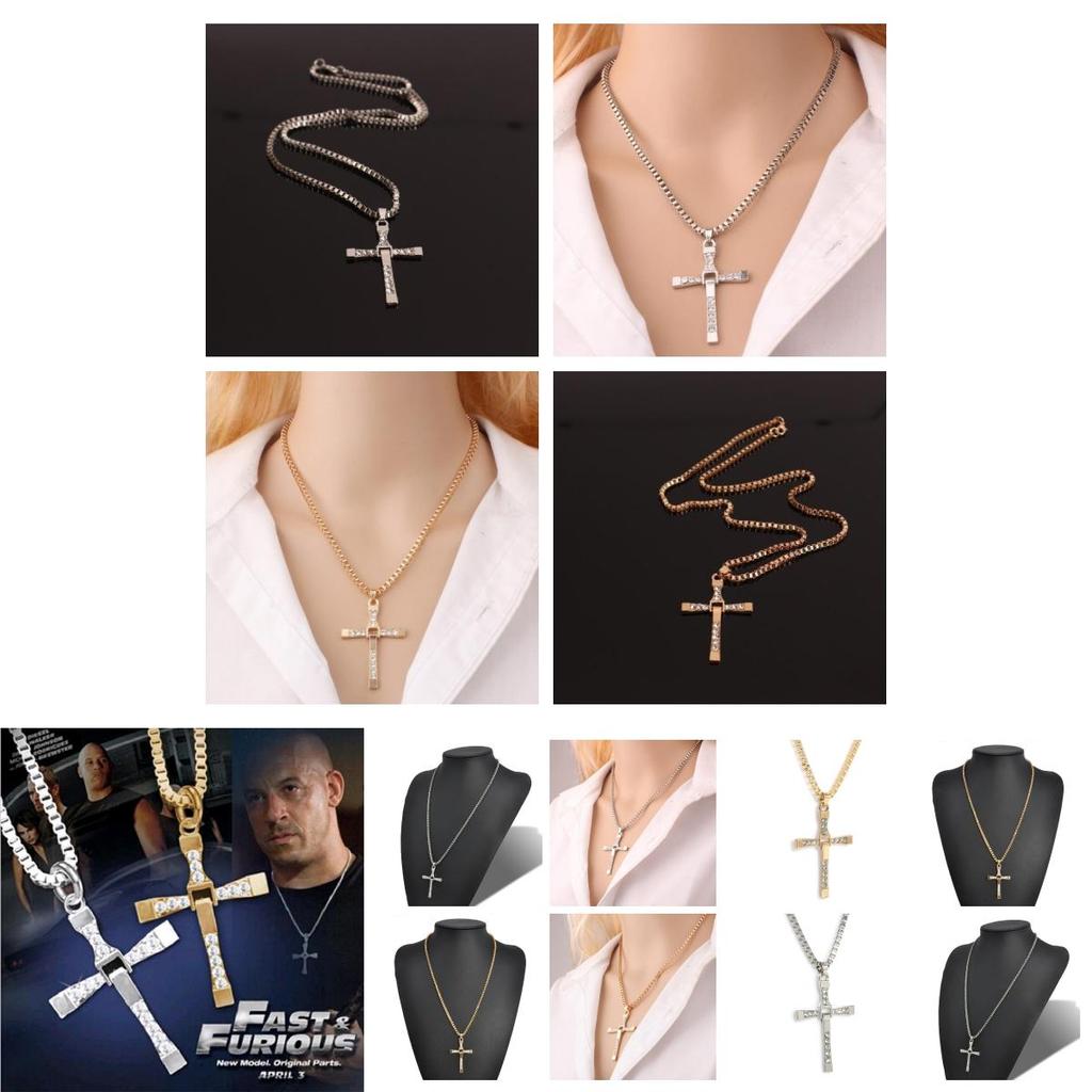 Fast And Furious 8 Cross Necklace Toledo Necklace